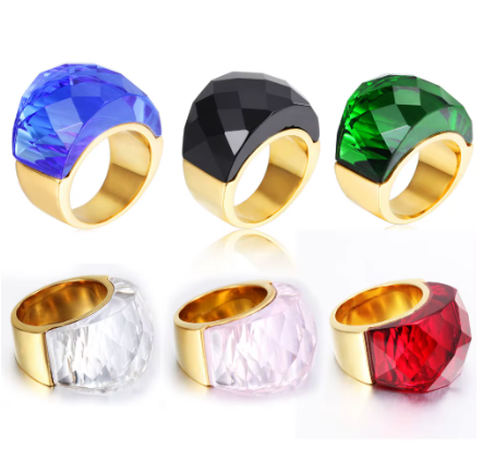 Anillo Gema Roja
