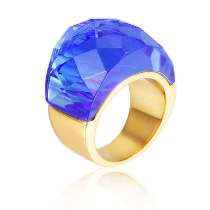 Anillo Gema Azul